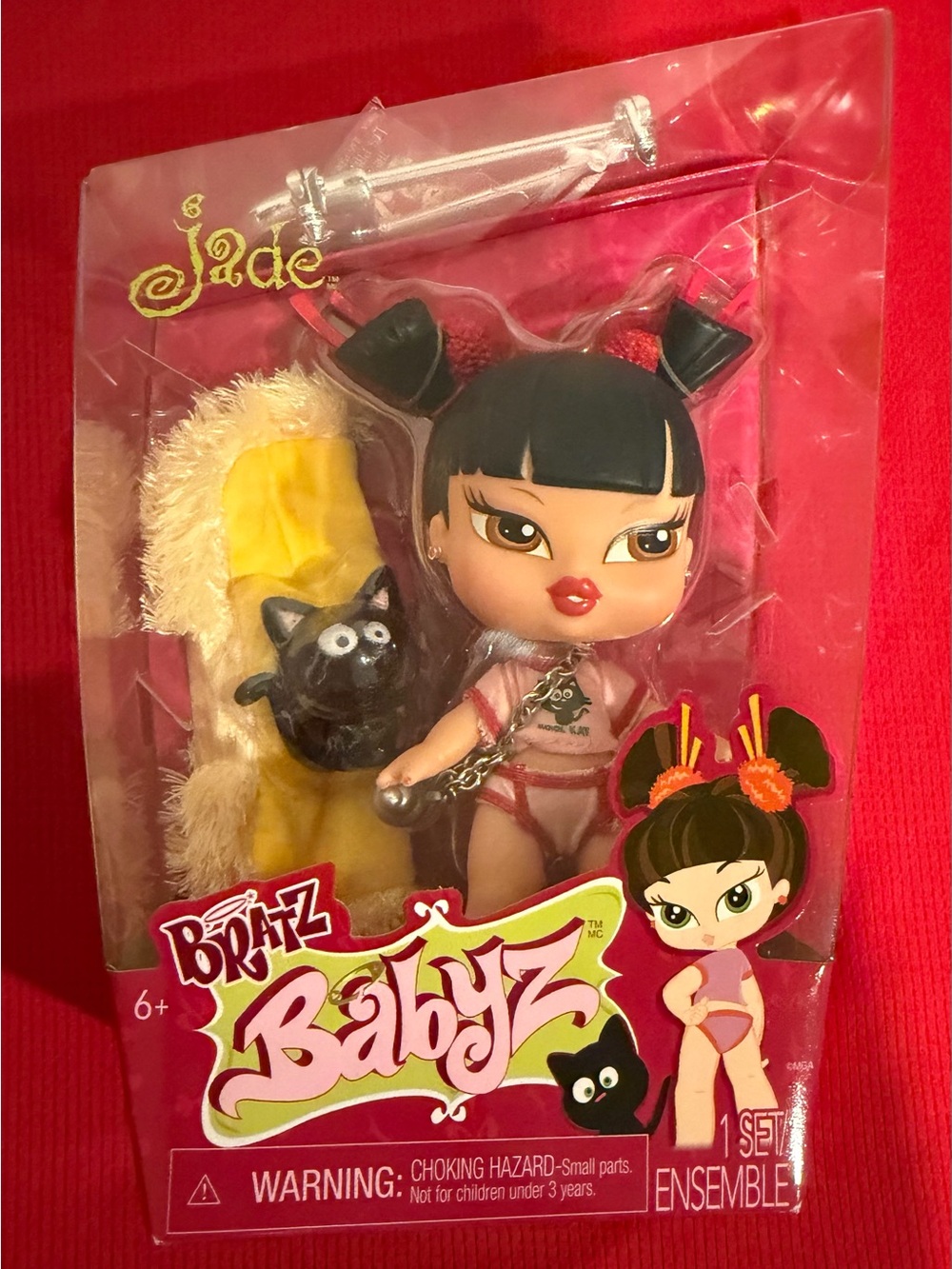 Bratz Babyz Jade Red Mini Doll - Bratz